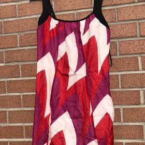 Guess Geo Design Mini Dress Pink Size M